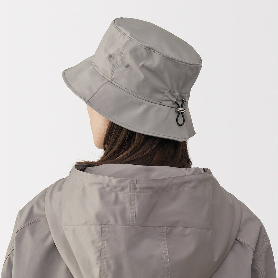 Water repelling bucket hat Medium grey
