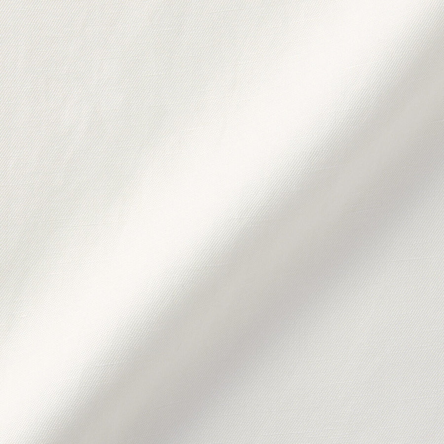 Women's linen silk long sleeve shirt Off WhiteS