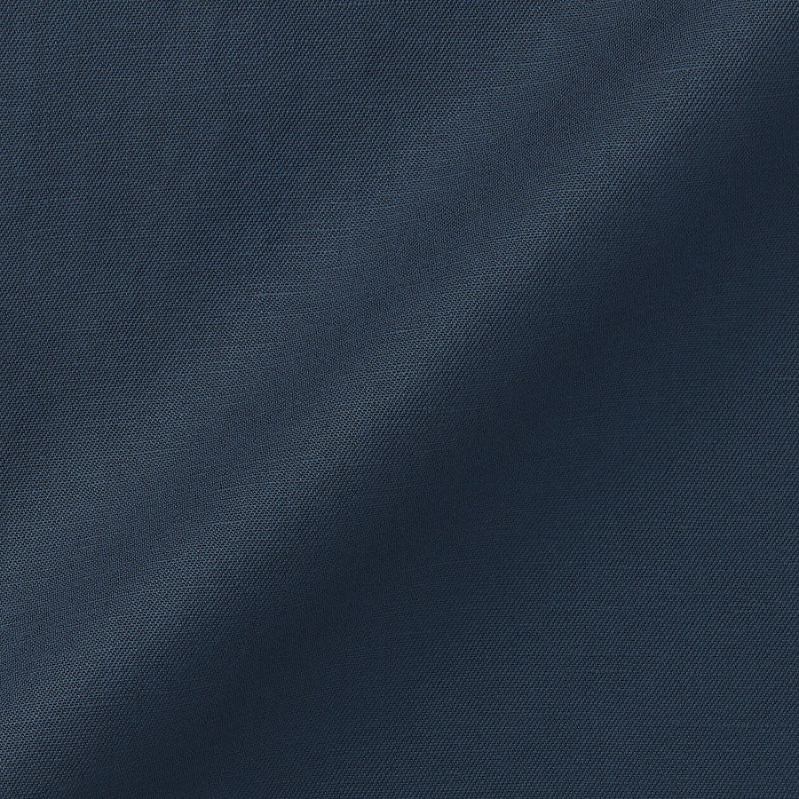 Women's linen silk dress NavyS