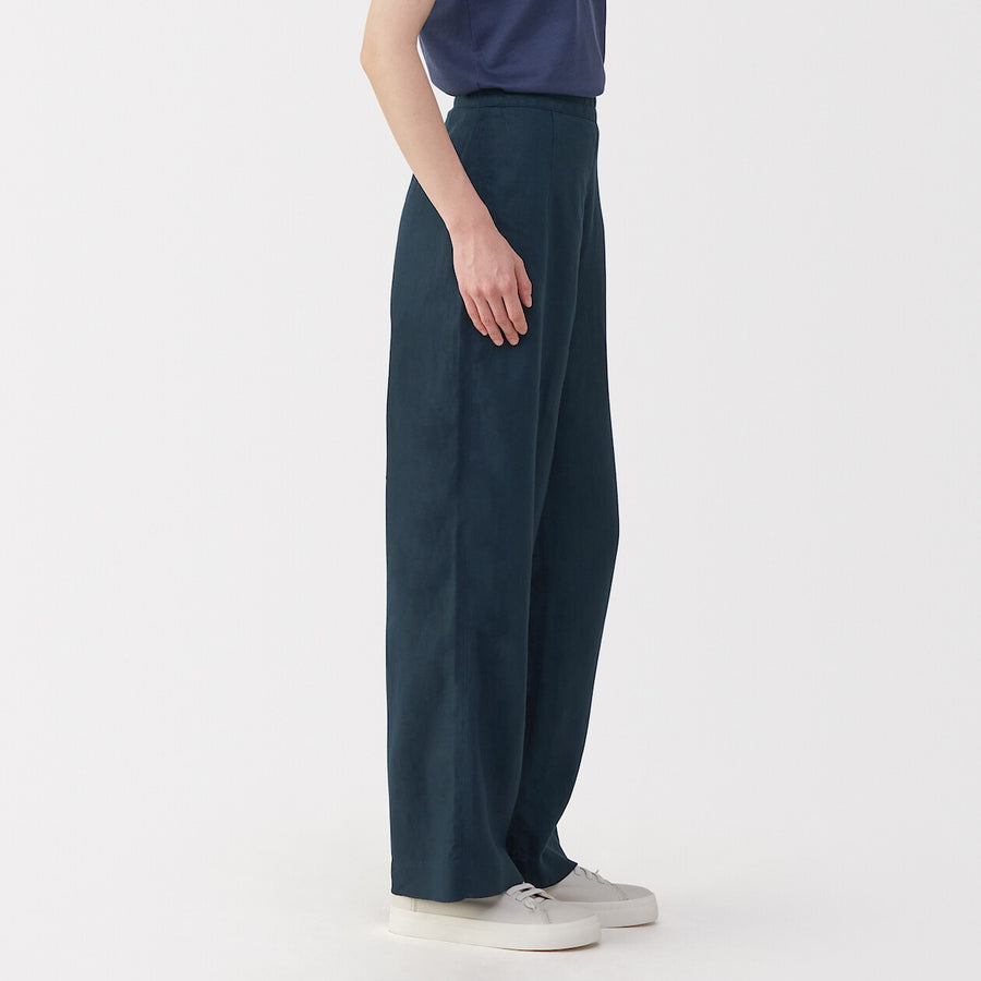 Women's linen wide pants NaturalXXS