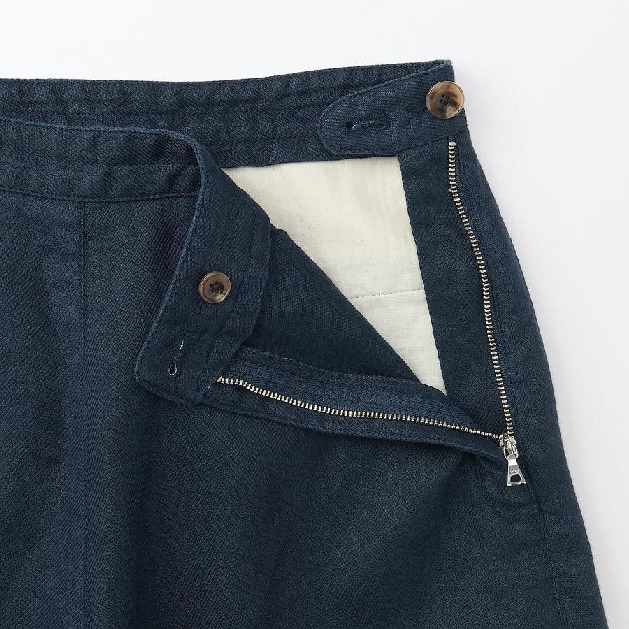 Women's linen wide pants NaturalXXS