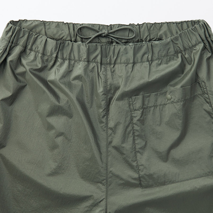 Men's nylon cargo short pants BlackS