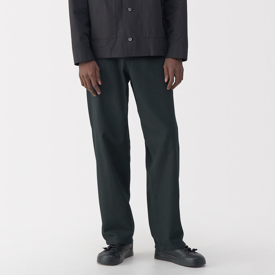 Men's washi blended twill 5 pocket pants Black29inch