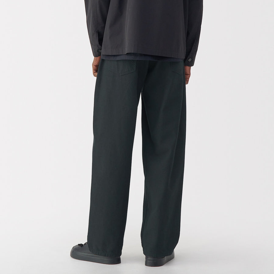 Men's washi blended twill 5 pocket pants Black29inch