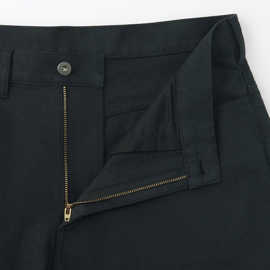 Men's washi blended twill 5 pocket pants Black29inch