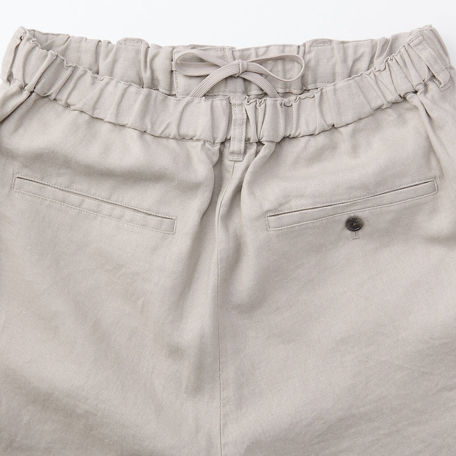 Men's Ramie short pants Light greyS