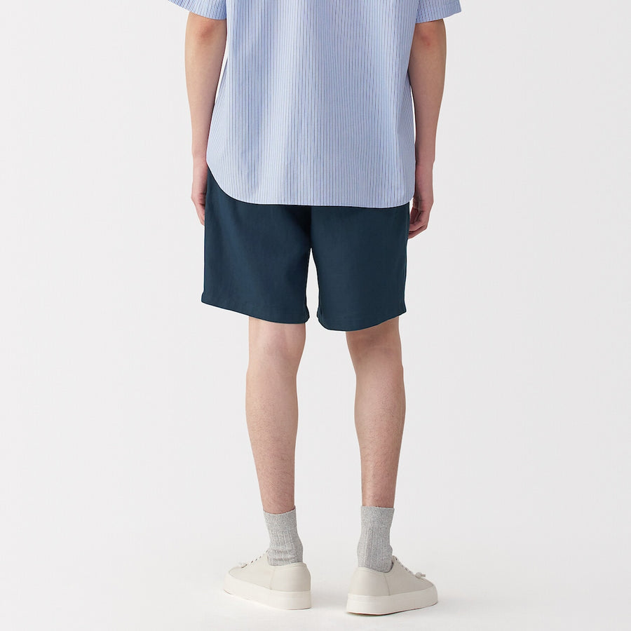 Men's Ramie short pants Light greyS