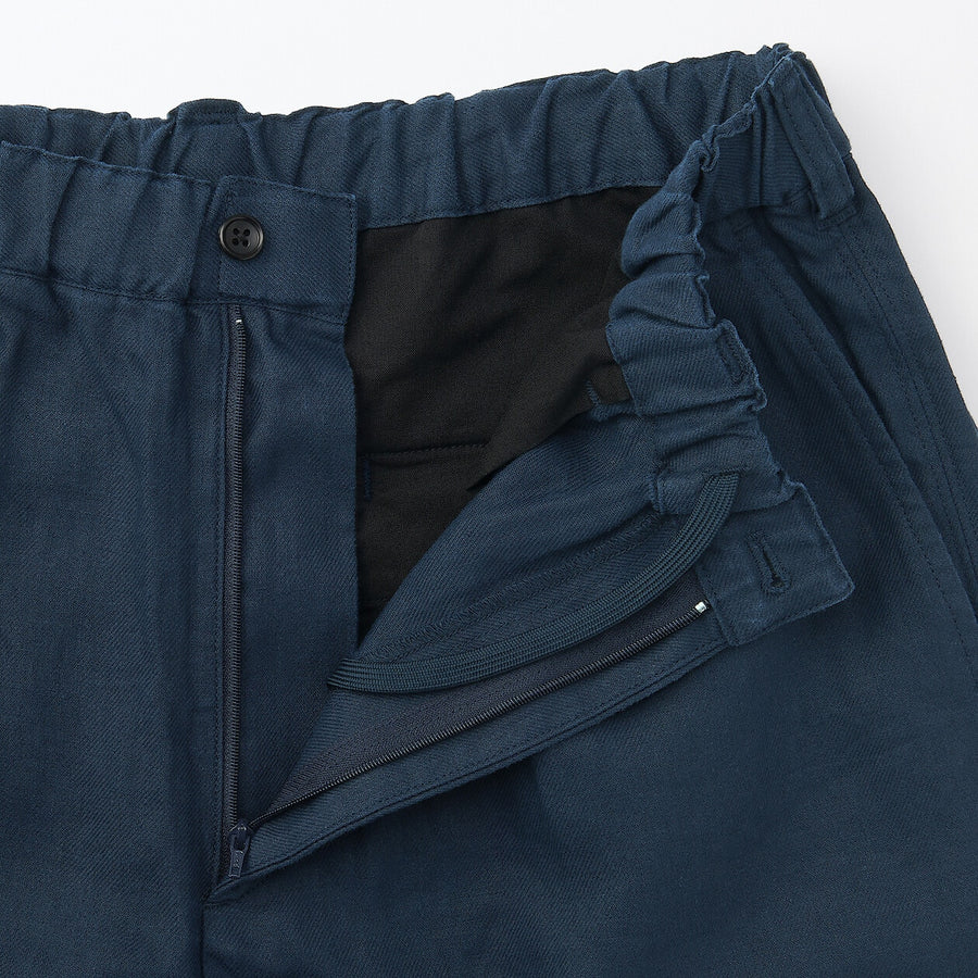 Men's Ramie short pants Light greyS