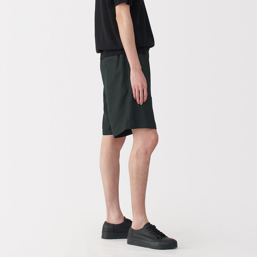Men's Ramie short pants Light greyS