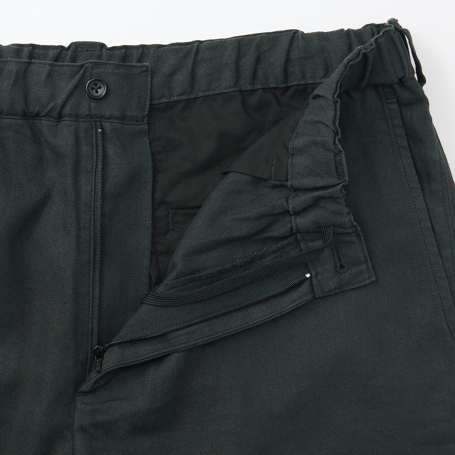 Men's Ramie short pants Light greyS