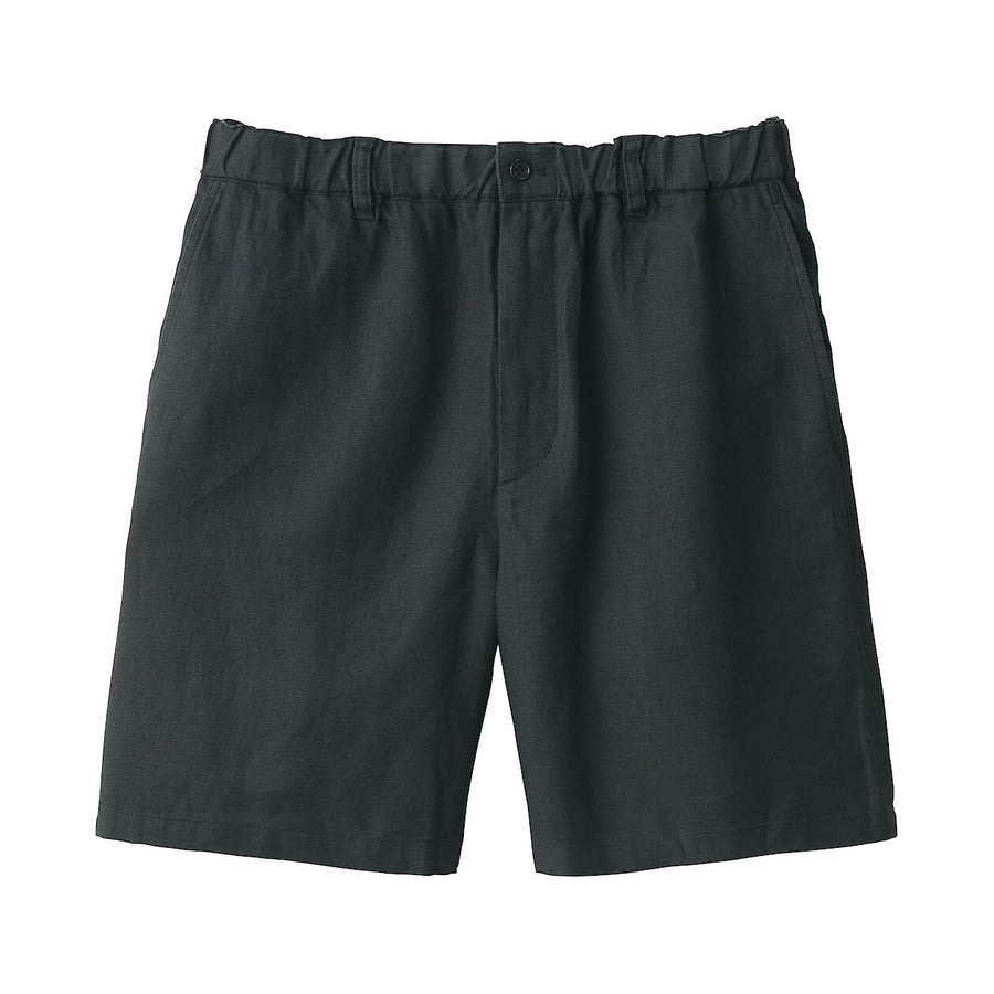 Men's Ramie short pants Light greyS