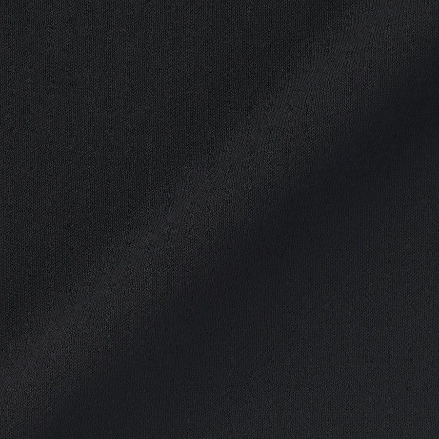 Women's cotton high gauge knit cardiganBlackS