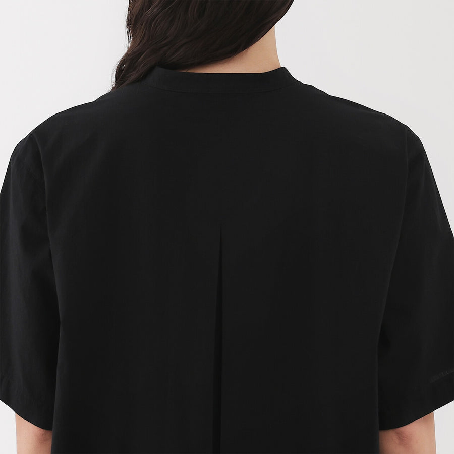 W's Cool touch S/Slv shirt dressBlackXS