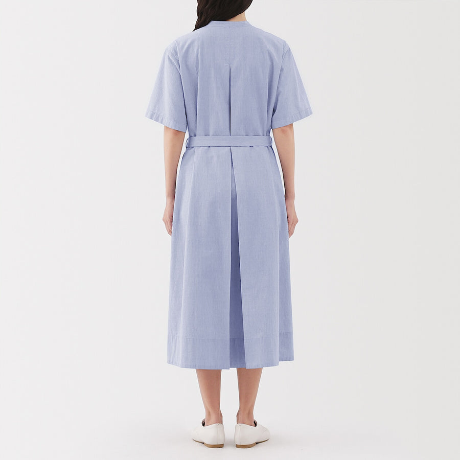 W's Cool touch S/Slv shirt dressBlackXS