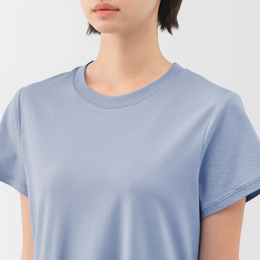 W's Cool touch S/Slv dress Saxe BlueXS