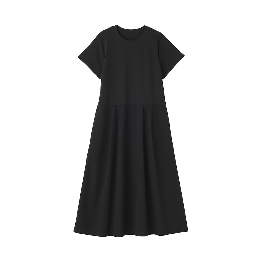 W's Cool touch S/Slv dress Saxe BlueXS