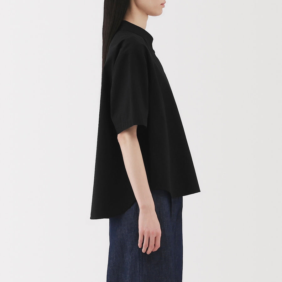 W's Cool touch Regular collar S/Slv shirtWhiteXS
