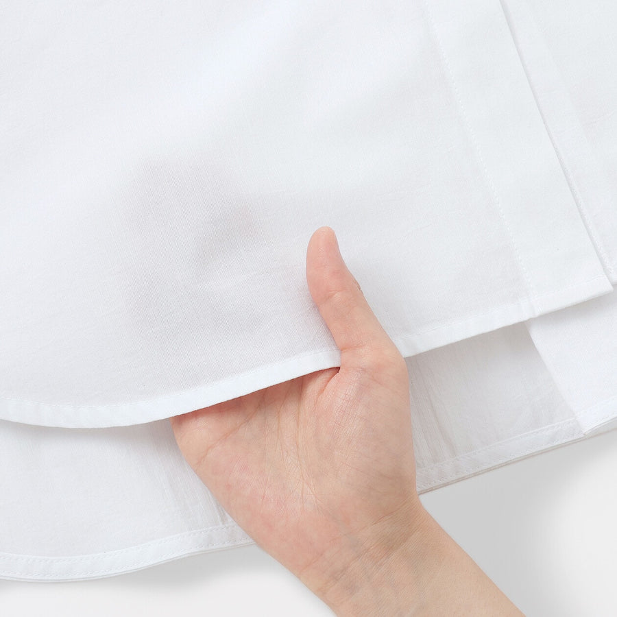 W's Cool touch Regular collar S/Slv shirtWhiteXS