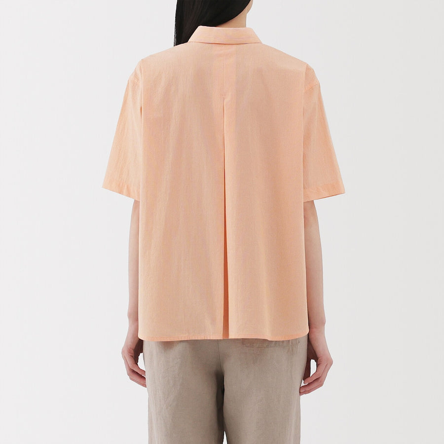 W's Cool touch Regular collar S/Slv shirtWhiteXS