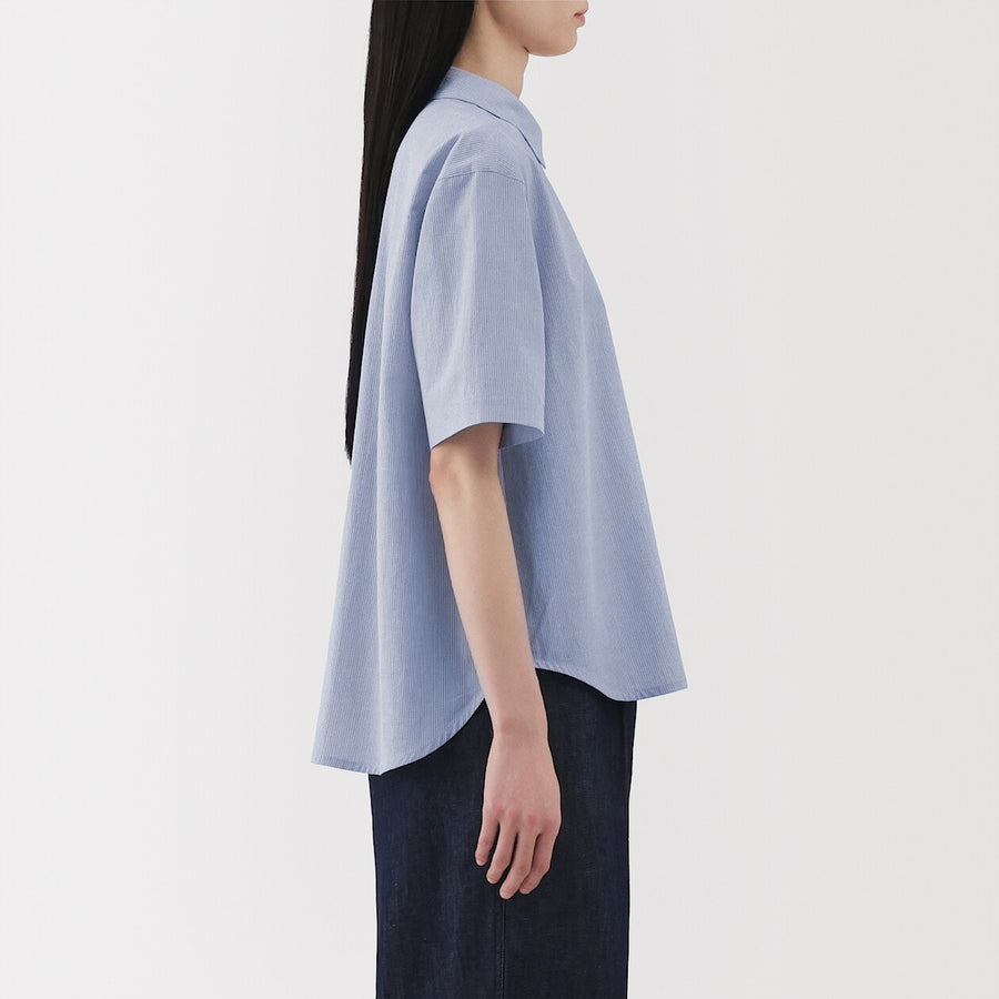 W's Cool touch Regular collar S/Slv shirtWhiteXS