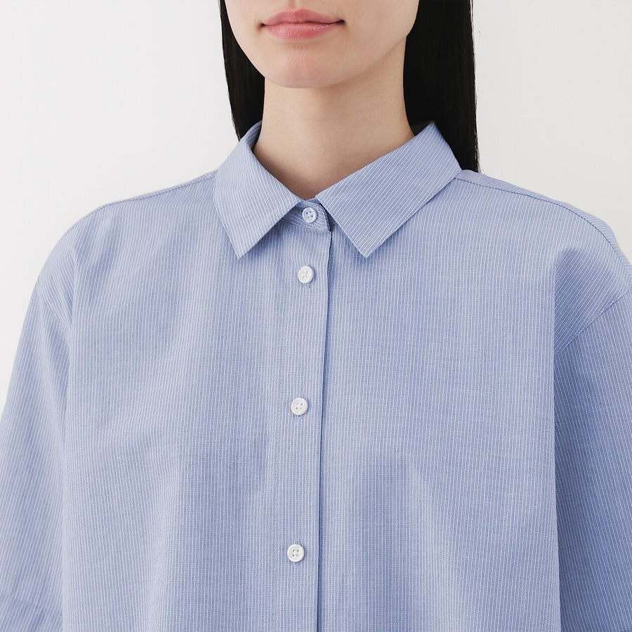 W's Cool touch Regular collar S/Slv shirtWhiteXS