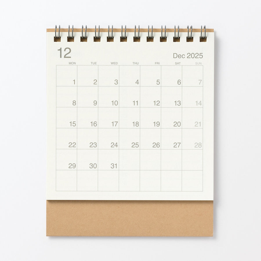 Monday start Calendar / S / Dec. 2025 - Dec. 2026