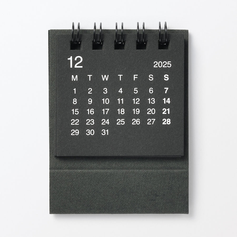 Mini desktop calendar / Dec. 2025 - Dec. 2026
