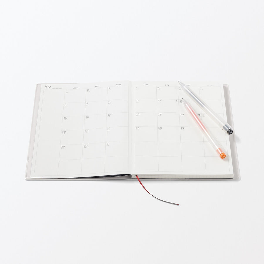 Monday start Monthly/Weekly planner / From Dec. 2025