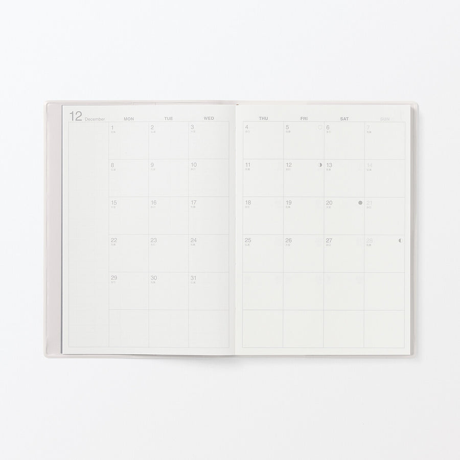 Monday start Monthly/Weekly planner / From Dec. 2025