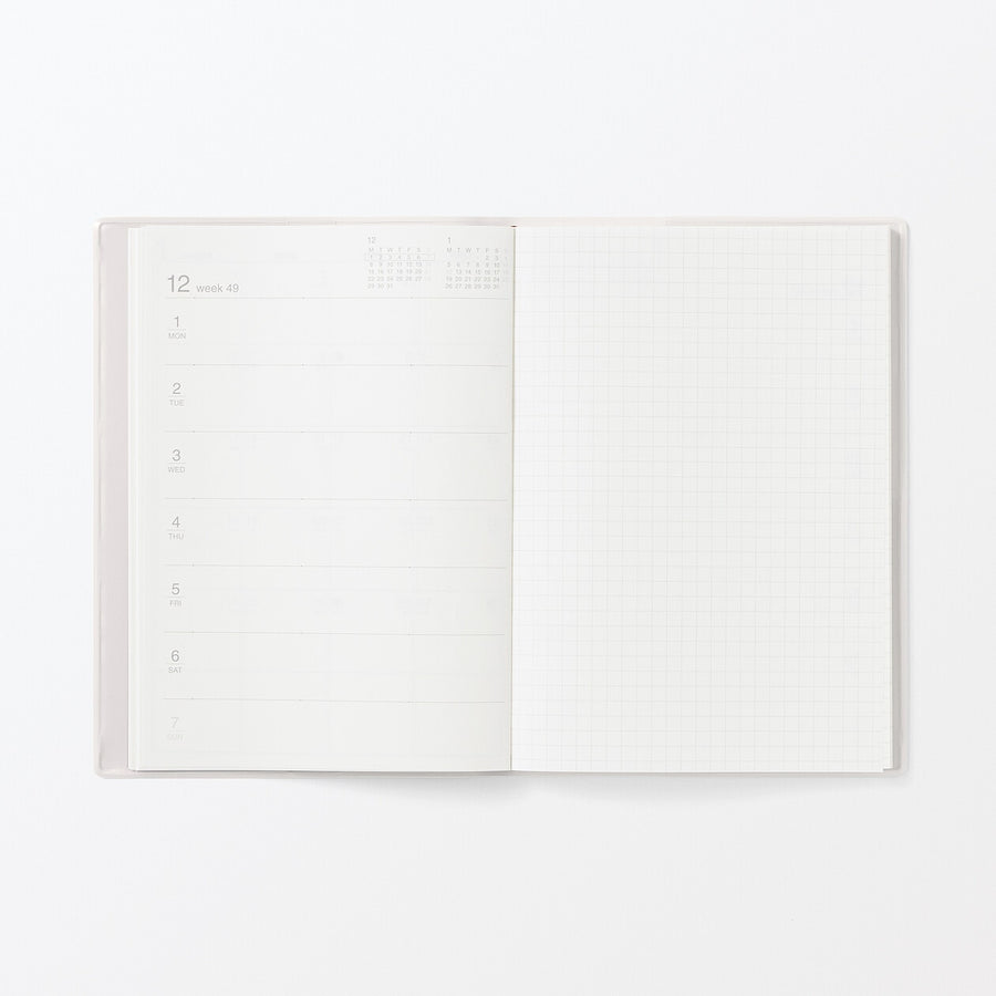 Monday start Monthly/Weekly planner / From Dec. 2025