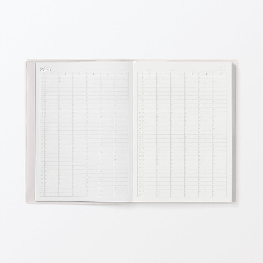 Monday start Monthly/Weekly planner / From Dec. 2025