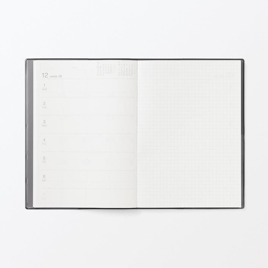Monday start Monthly/Weekly planner / From Dec. 2025