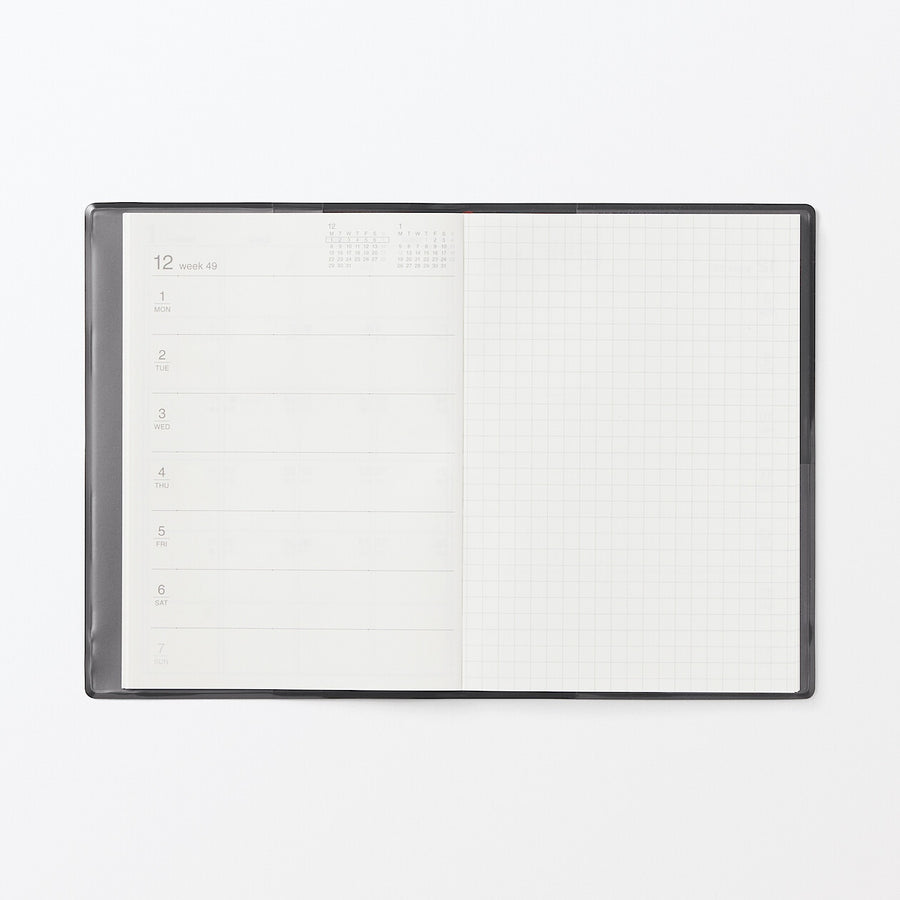 Monday start Monthly/Weekly planner / From Dec. 2025
