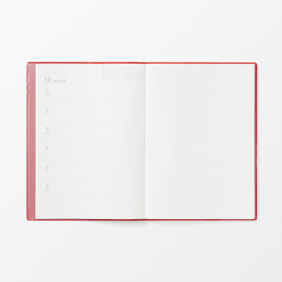 Monday start Monthly/Weekly planner / From Dec. 2025