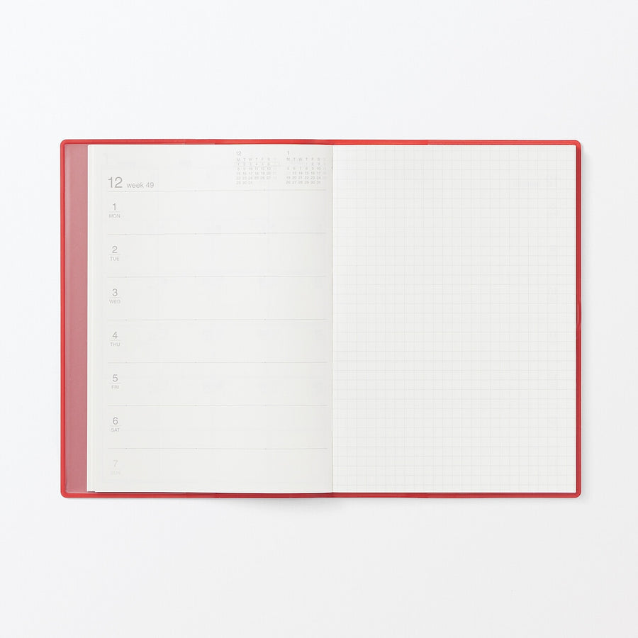 Monday start Monthly/Weekly planner / From Dec. 2025