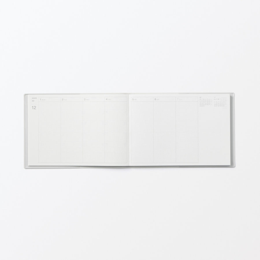 B5 Half-size Monthly/Weekly planner From Dec. 2025