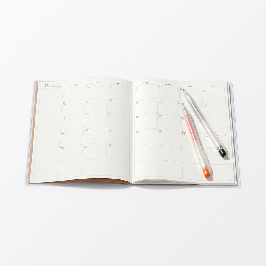 Monday start Monthly planner / From Dec. 2025