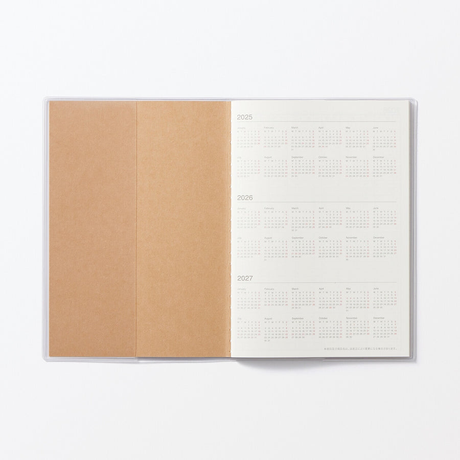 Monday start Monthly planner / From Dec. 2025