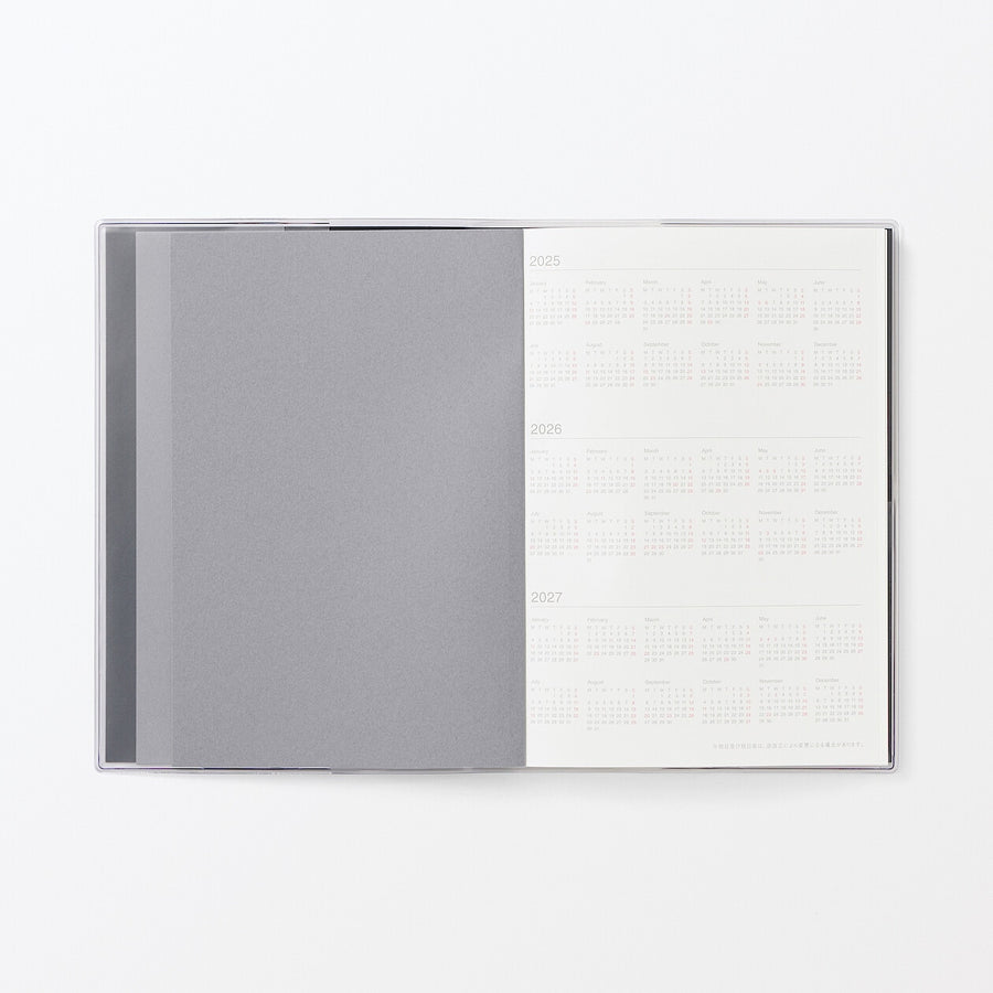 Monday start Vertical planner / From Dec. 2025