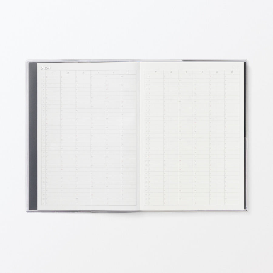 Monday start Vertical planner / From Dec. 2025