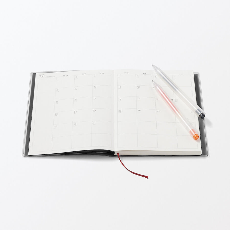 Monday start Vertical planner / From Dec. 2025