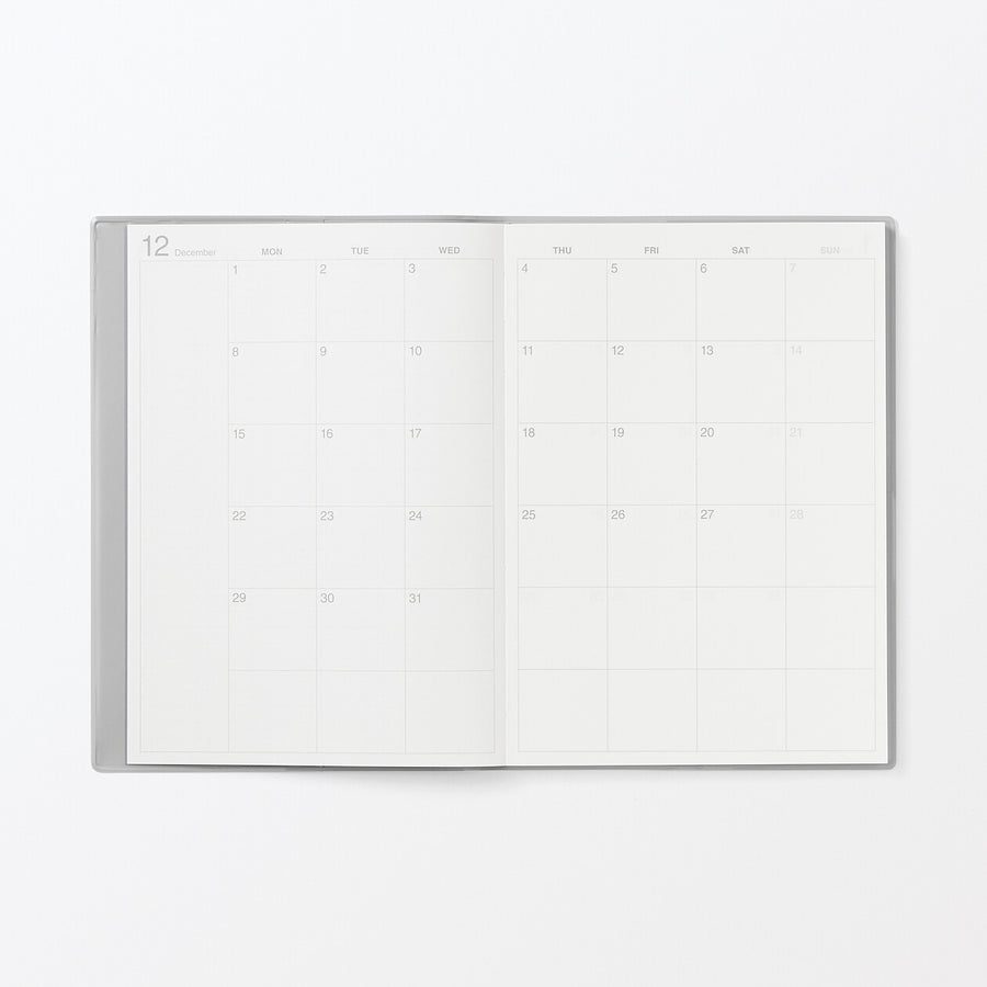 Monday start Monthly/Weekly planner / From Dec. 2025