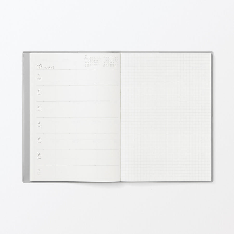 Monday start Monthly/Weekly planner / From Dec. 2025