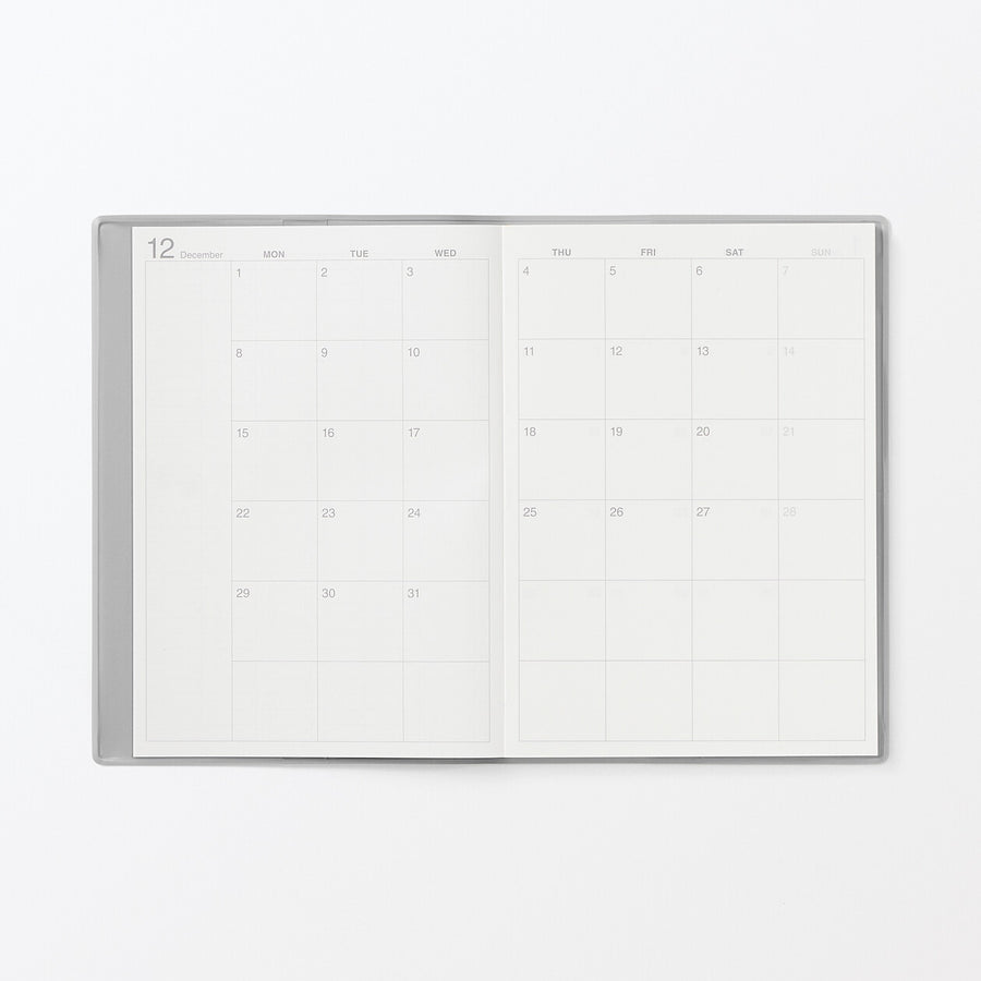 Monday start Monthly/Weekly planner / From Dec. 2025