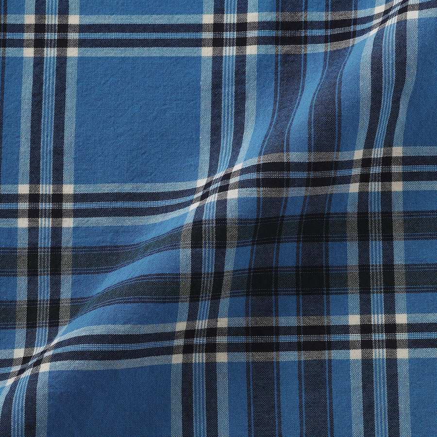 W's Madras Check Camisole blouse Blue CheckXS