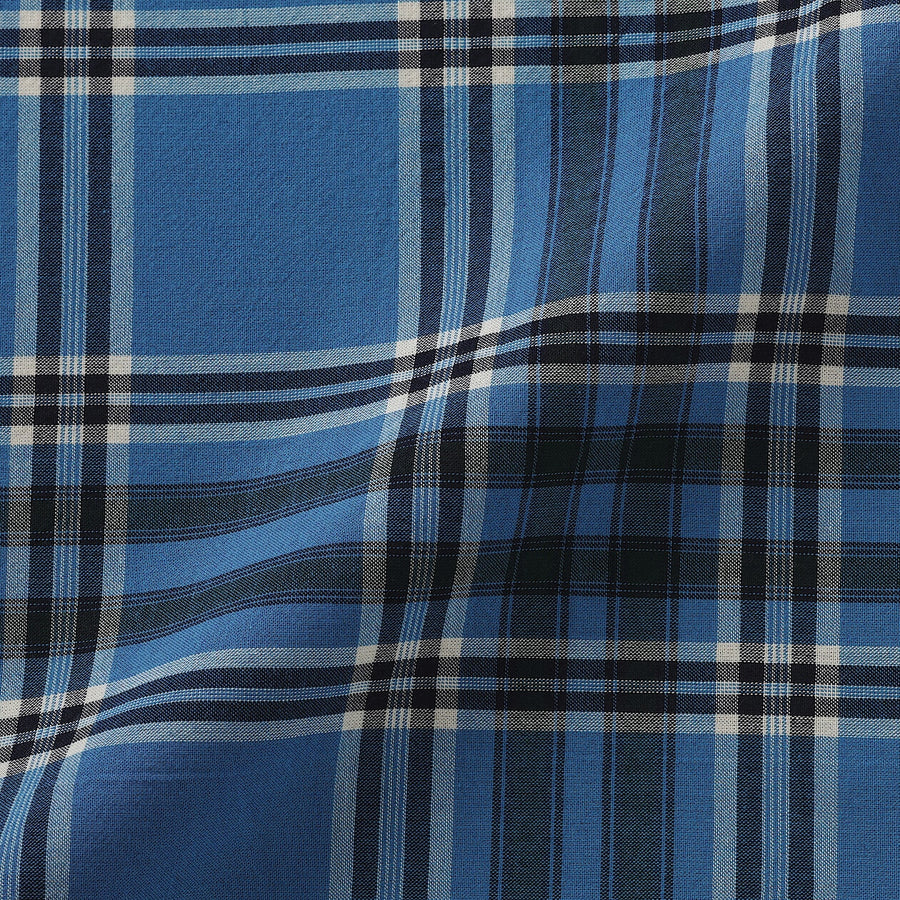 W's MadrasCheck Flare skirt Ivory CheckXS