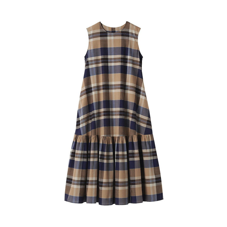 W's Madras Check Camisole blouse Green CheckXS