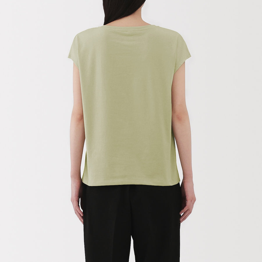 W's Jersey french sleeve T-shirt WhiteXS