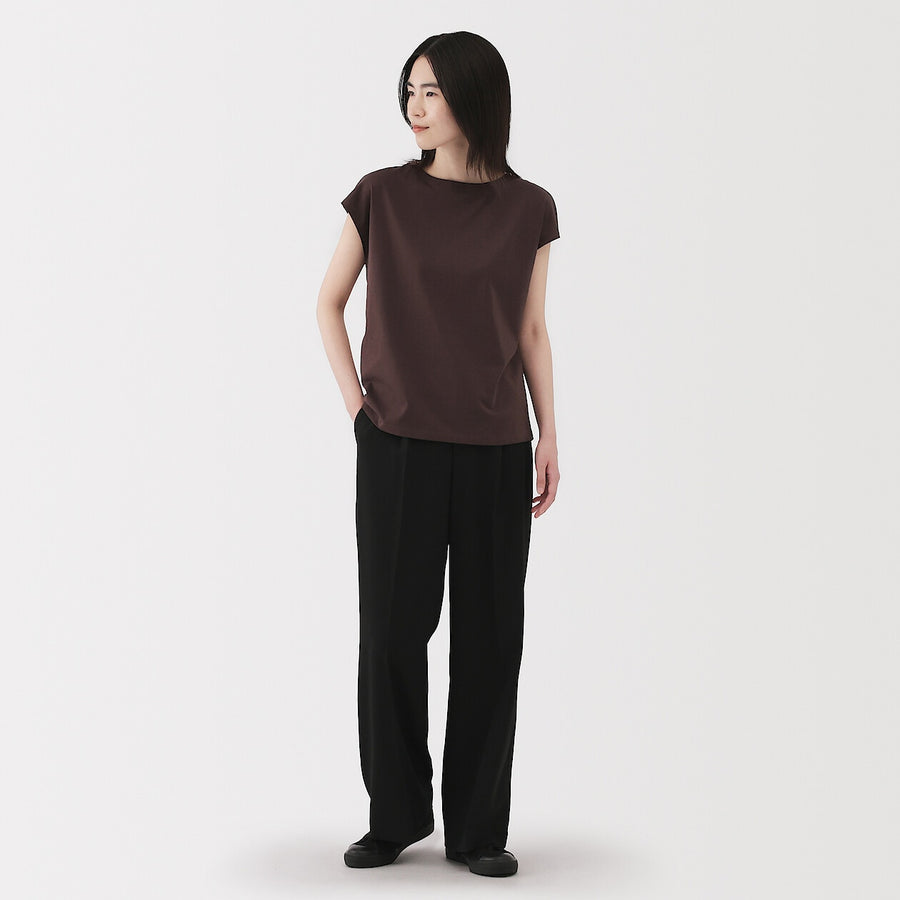 W's Jersey french sleeve T-shirt WhiteXS