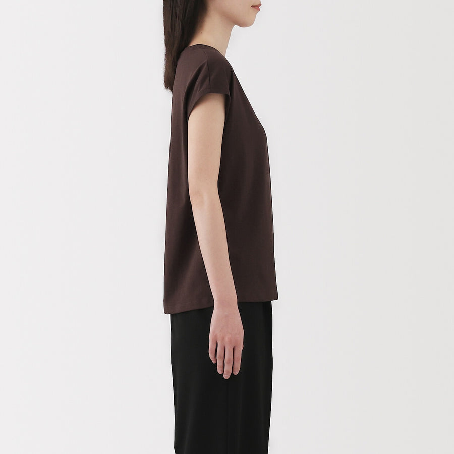 W's Jersey french sleeve T-shirt WhiteXS